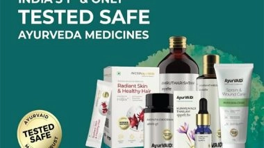 Business News | Apollo AyurVAID Launches India's First 'Tested Safe' Ayurveda Products