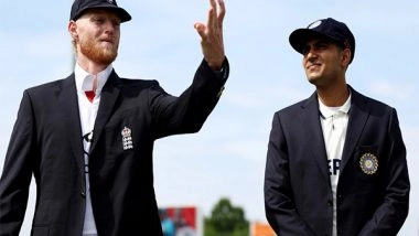 Sports News | Lord's Test: England Win Toss; Opt to Bat First Against India