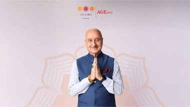 Business News | Actor Anupam Kher Partners with Antara AGEasy to Spread Awareness About Active Ageing