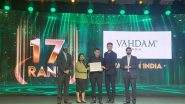 Business News | VAHDAM&reg; India Ranks 17 on India's Great Mid-size Workplaces 2025