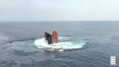 World News | Houthi Rebels Target Israel's Ben Gurion Airport After Red Sea Ship Attacks