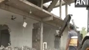 India News | MP: District Administration Demolishes Alleged Illegal Construction on Government Land in Bhopal