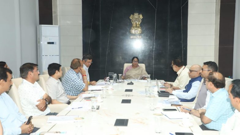 India News | Delhi CM Rekha Gupta Expresses Concern over Waterlogging, Gives Strict Instructions to Officers