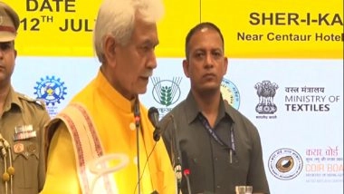 India News | Terrorism Will Not Survive in Kashmir; People Have Risen Against It: LG Manoj Sinha