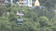 India News | Himachal Pradesh: Ropeway Becomes Lifeline for Flood-hit Valley in Mandi