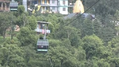 India News | Himachal Pradesh: Ropeway Becomes Lifeline for Flood-hit Valley in Mandi