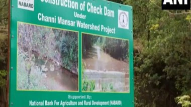 India News | NABARD-funded Check Dam Transforms Channi-Mansar Panchayat; Revives Agriculture in Udhampur