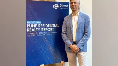 Business News | The Gera Pune Residential Realty Report - July 2025 Edition Captures Market Recalibration Amidst Rising Sticker Shock