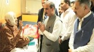 India News | Himachal Pradesh CM Sukhvinder Singh Sukhu Visit AIIMS Bilaspur to Enquire Well-being of Injured in the Bus Accident