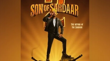 Entertainment News | Son of Sardaar 2 Trailer Out: Chaos Ensues for Ajay Devgn in Scotland when He Cons Gangster Ravi Kishan in This Comedy Drama
