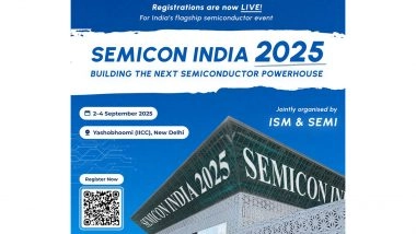 Business News | Semicon India 2025 to Feature Global Pavilions, Country Roundtables, and Record Participation