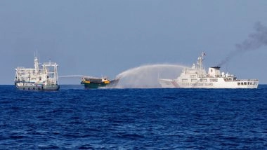 World News | US, Japan, Philippines Unite Against China's Maritime Bullying in First Trilateral Talks Under Trump