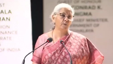 Business News | Centre to Offer SASCI Scheme to Meghalaya for Redevelopment: FM Nirmala Sitharaman