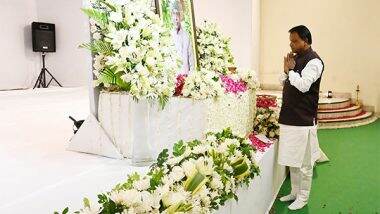 India News | Odisha CM Paid Tributes to Daulal Vaishnaw, Father of Ashwini Vaishnaw