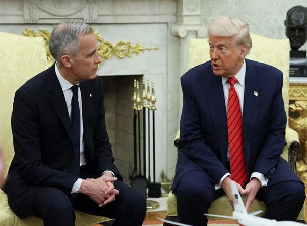 World News | Canada: Carney Cites 'vital Progress' on Fentanyl Amid Trump's Tariff Threat