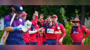 Sports News | ICC T20 World Cup Qualifier: Scotland Knocked Out, Jersey on Verge of Qualification