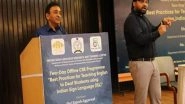 India News | ISLRTC Organises Two-day National Workshop on 'Best Practices for Teaching English to Deaf Students Using Indian Sign Language'