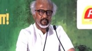 Entertainment News | Rajinikanth Attends 'Velpari' Milestone Celebration Event; Reflects on Literature, Legacy