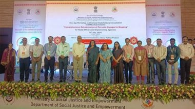 India News | DoSJE Organises Workshop, Training Programme and Stakeholders' Consultation on SMILE Scheme at Indore