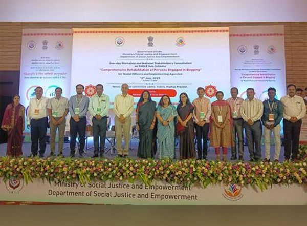 India News | DoSJE Organises Workshop, Training Programme and Stakeholders' Consultation on SMILE Scheme at Indore