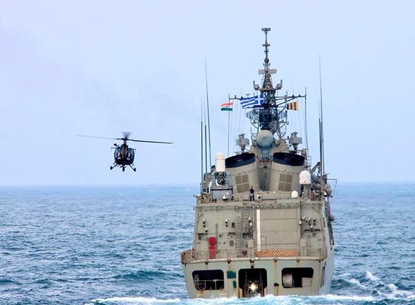 World News | Mumbai: Indian, Greek Navies Conduct Passing Exercise, Enhance Combat Capability
