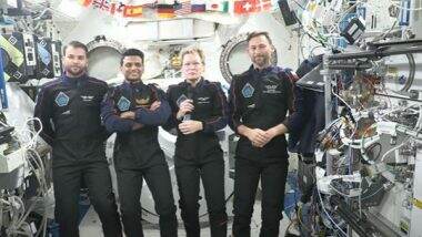 World News | NASA to Telecast Axiom Mission 4 Departure on July 14; India's Shubhanshu Shukla Set to Return from ISS