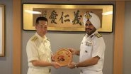 India News | Japan Coast Guard Ship Itsukushima Concludes Successful Visit to Chennai as Part of Global Ocean Voyage Training