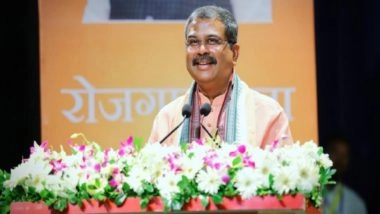 India News | Dharmendra Pradhan Distributes 204 Appointment Letters at Rozgar Mela in Bhubaneswar