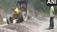 India News | J-K: Construction Work on Budhal-Mahore-Gool Road in Full Swing