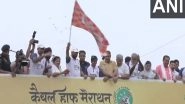 India News | Haryana: CM Nayab Singh Saini Flags off Kaithal Half Marathon
