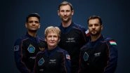 World News | Group Captain Shukla, Along Ax-4 Crew to Undock from ISS on July 14; Splashdown on July 15