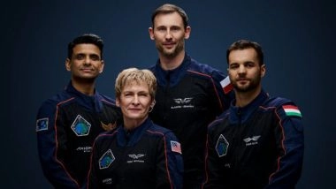 World News | Group Captain Shukla, Along Ax-4 Crew to Undock from ISS on July 14; Splashdown on July 15