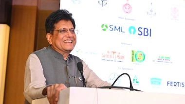 Business News | Piyush Goyal Highlights Key Engagements Across Banking, MSMEs, Aerospace, and Infrastructure