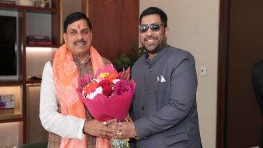 World News | MP CM Mohan Yadav Accorded Warm Welcome Upon Arrival in Dubai