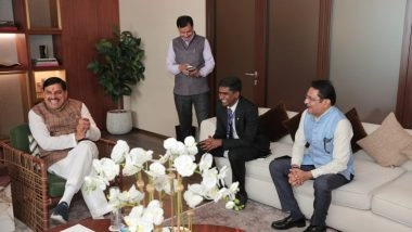 World News |  Dubai: Consul General Sivan Meets MP CM Mohan Yadav Ahead of Investment Outreach