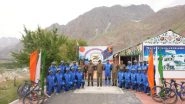India News | Indian Army's 'Forever in Operations Division Mountain Terrain Bicycle Expedition' Concludes in Kargil