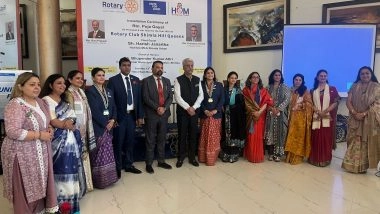 India News | Puja Goyal Takes Charge as 5th President of Rotary Club Shimla Hill Queen