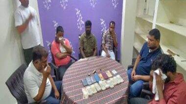 India News | Telangana: 8 Held as Police Crackdown on Illegal Gambling in Rangareddy