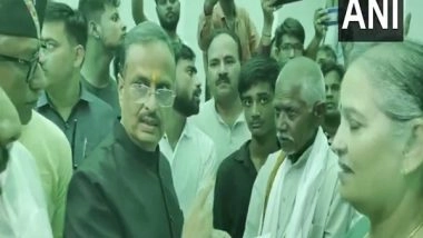 India News | UP: BJP MP Meets Family of Man Killed After Falling into Open Drain, Provides Financial Assistance