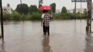 India News | Gujarat: Banaskantha Severely Waterlogged Following Rainfall in Region