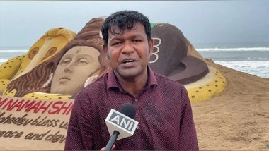 India News | Sudarsan Pattnaik Crafts 6 Lord Shiva Sand Sculpture for First Monday of Sawan