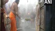 India News | Bhasma Aarti Performed at Ujjain's Mahakaleshwar Temple on First Monday of Sawan
