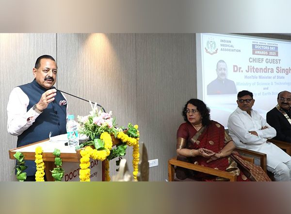 India News | Union Minister Jitendra Singh Invokes Dr B C Roy's Legacy at IMA's Doctors' Day Celebration