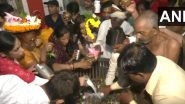 India News | Devotees Flock to Shiva Temples to Perform Puja on 'First Sawan Somwar'