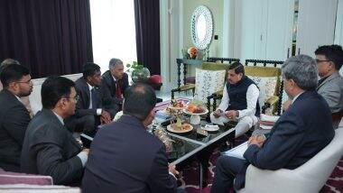 World News | On Day 2 of Dubai Visit, Madhya Pradesh CM Attends Breakfast Brief by Indian Consul General