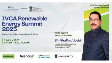 Business News | Union Minister Pralhad Joshi to Outline Vision for India's Renewable Energy Future