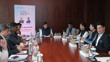 World News | MP CM Mohan Yadav Discusses 3.0 GW Solar Project in State with Grew Energy CEO in Dubai