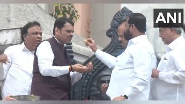 India News | Maharashtra CM Fadnavis, DyCMs Shinde, Ajit Pawar Celebrate Inclusion of Chhatrapati Shivaji Maharaj's Fort in UNESCO World Heritage List