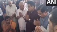 India News | Union Minister Nitin Gadkari Inaugurates Kalasavalli-Ambargondlu Bridge in Karnataka