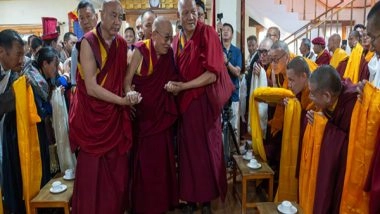 World News | Dalai Lama Calls India Ideal Place for Buddhist Study Amidst Growing Restrictions in China